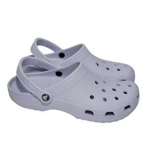 Crocs Classic Clogs Womens Size 10 Mens Size 8 Dreamscape Purple Slip On Comfort